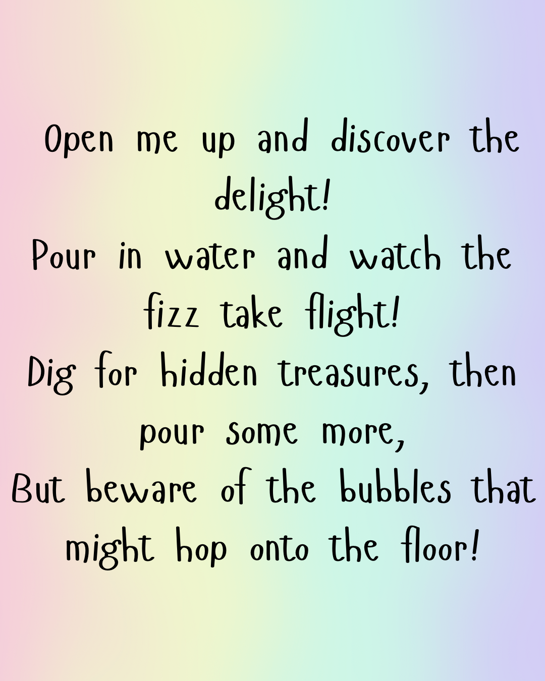 Bubbling Easter Surprise