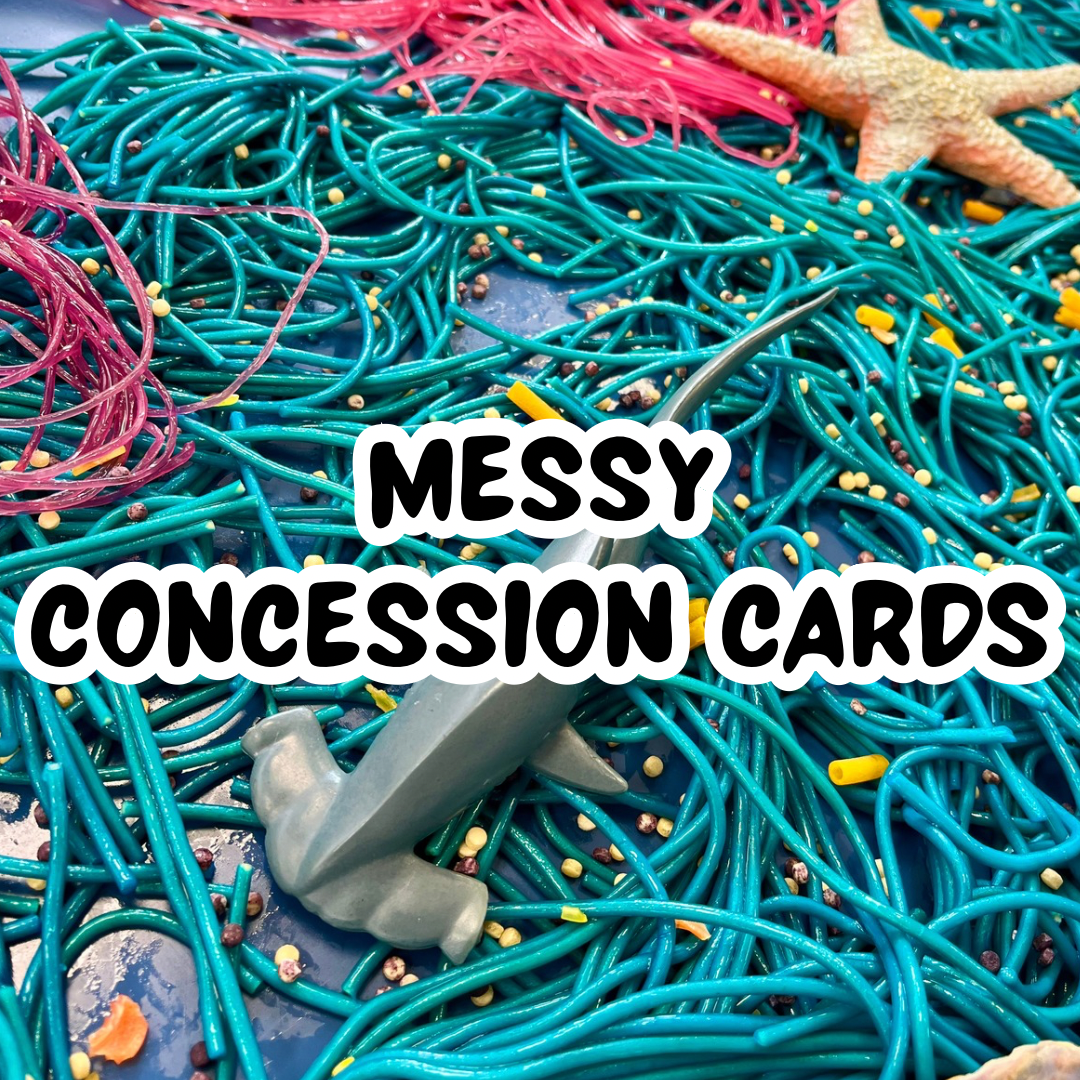 Messy Concession Cards