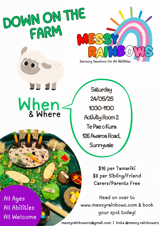 Book Saturdays “Farm” Messy Session