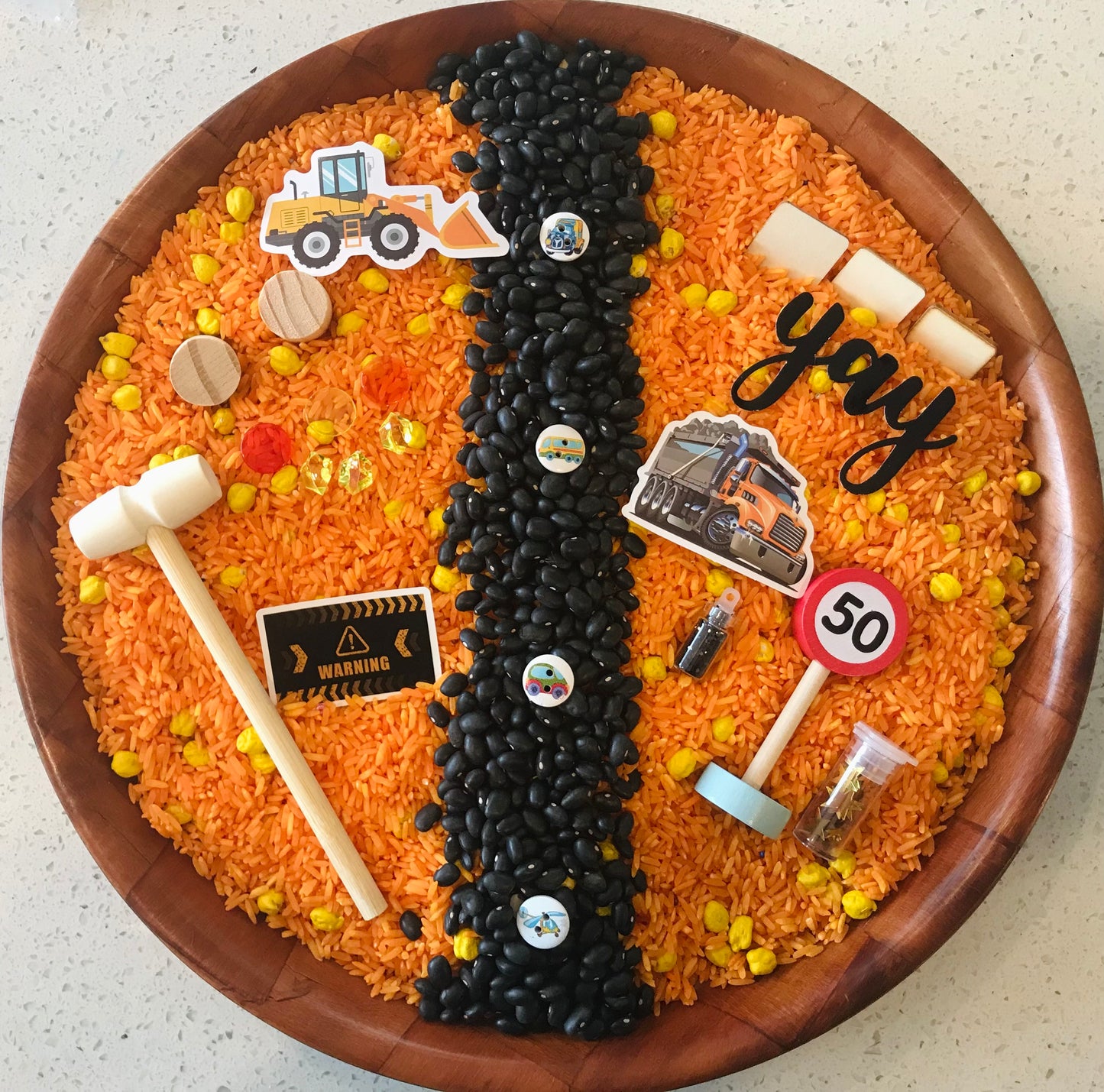 “You Choose” Sensory Rice Kit