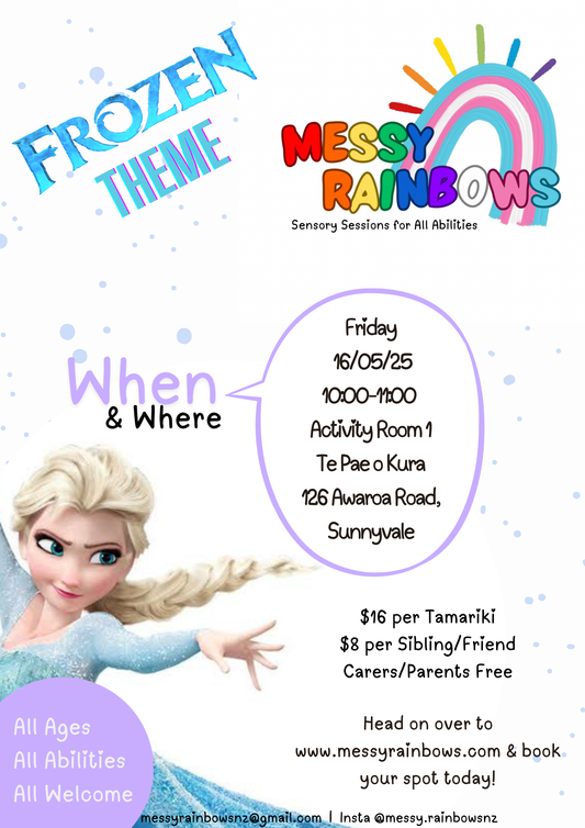 Book Fridays “Frozen” Messy Session