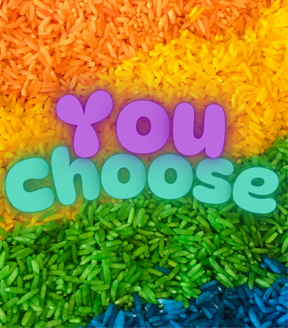 Build Your Own Sensory Rice Kit | 1kg