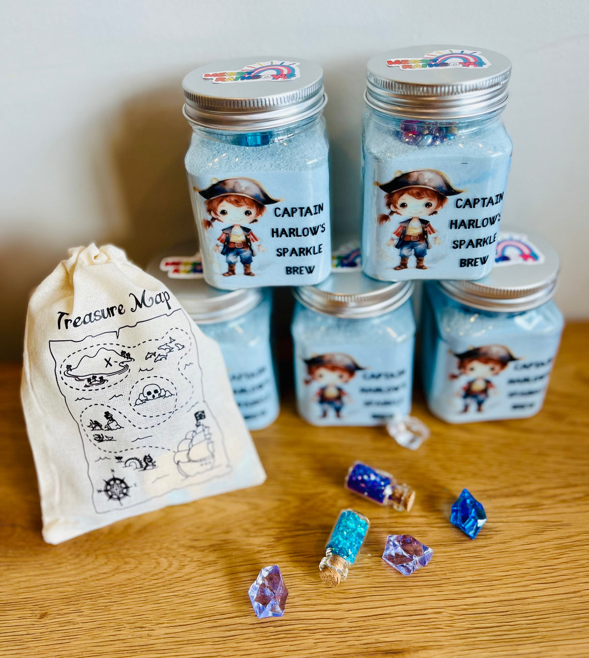 Sensory party bag for children's birthday celebrations