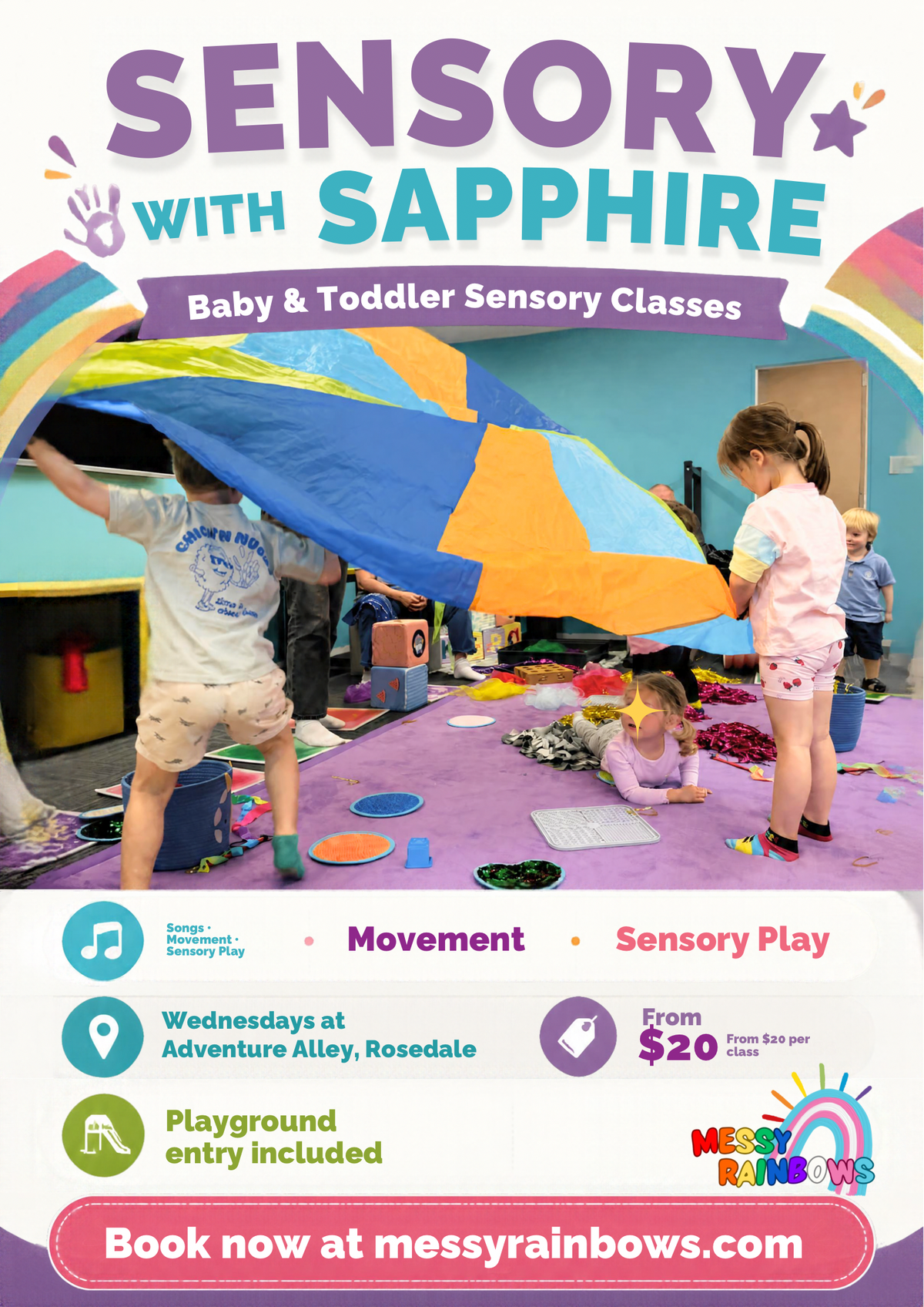 Sensory Classes with Sapphire | Baby & Toddler Auckland