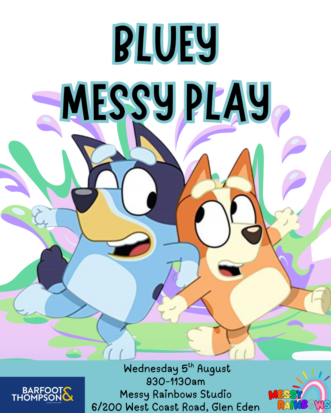 Bluey-Inspired Messy Play! (5/8/26)