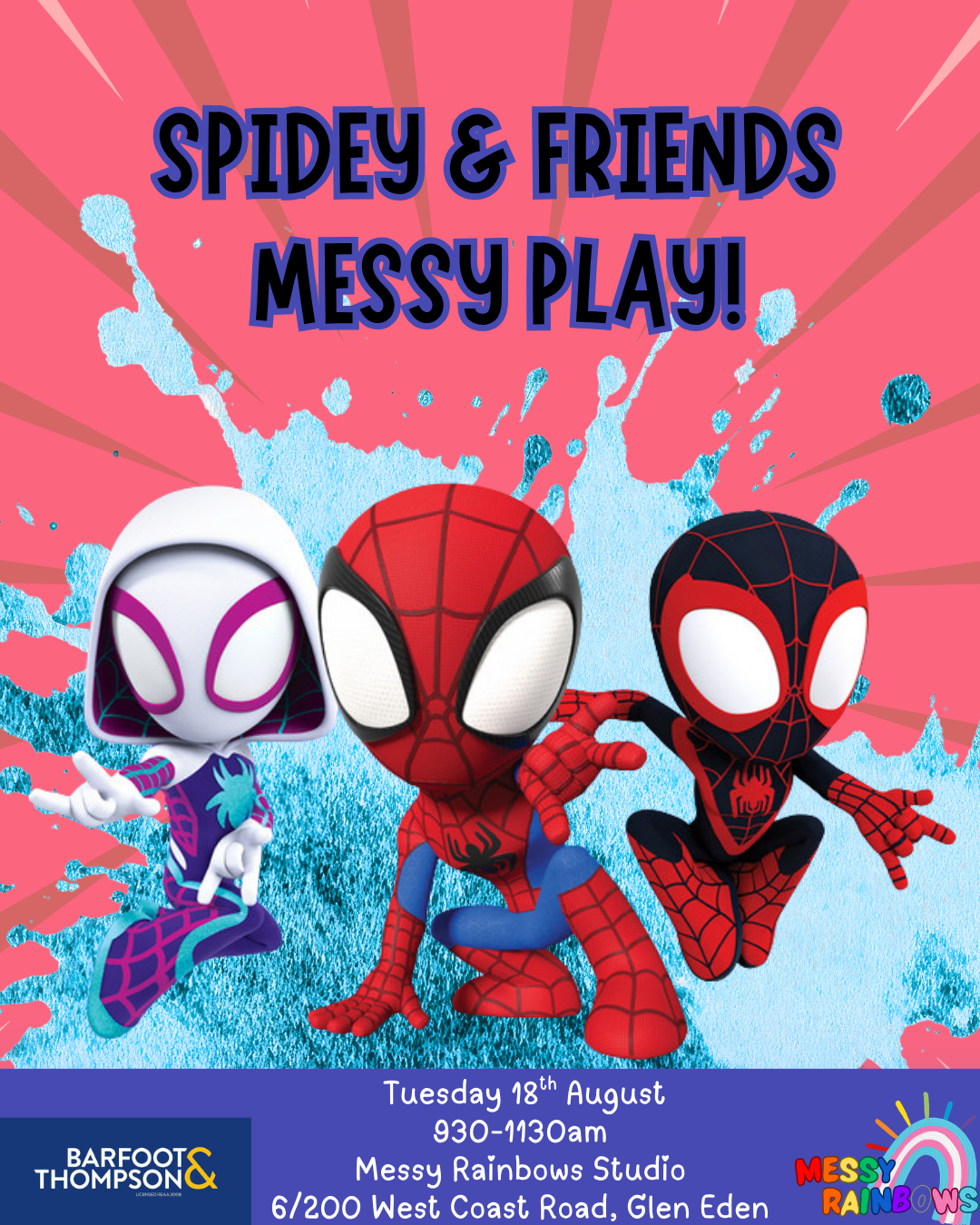 Spidey & Friends Messy Play (19/08/26)
