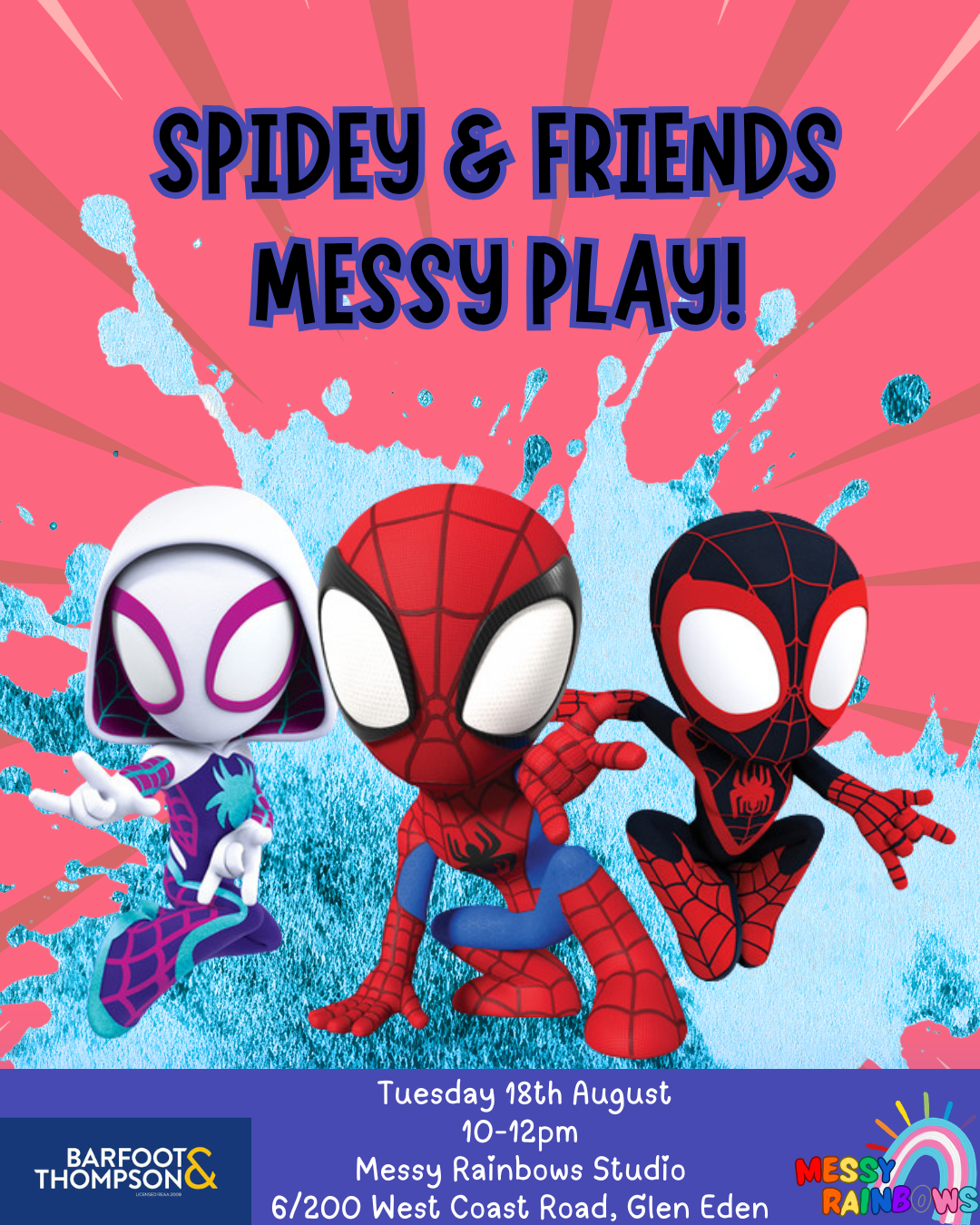 Spidey & Friends Messy Play (18/08/26)