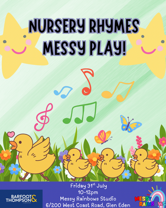 Nursery Rhymes Messy Session (31/07/26)