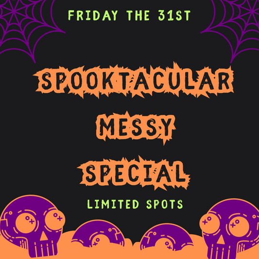 Book Our Spooktacular Messy Session